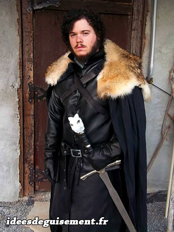 Costume de Jon Snow de la série Game of Thrones