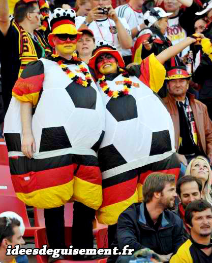 Déguisements Allemands de ballons de football