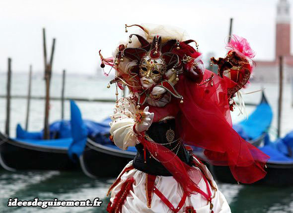 Masque original pour le Carnaval de Venise