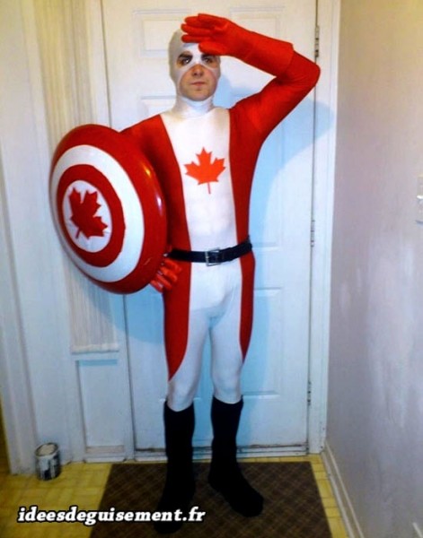 Déguisement de Captain Canada